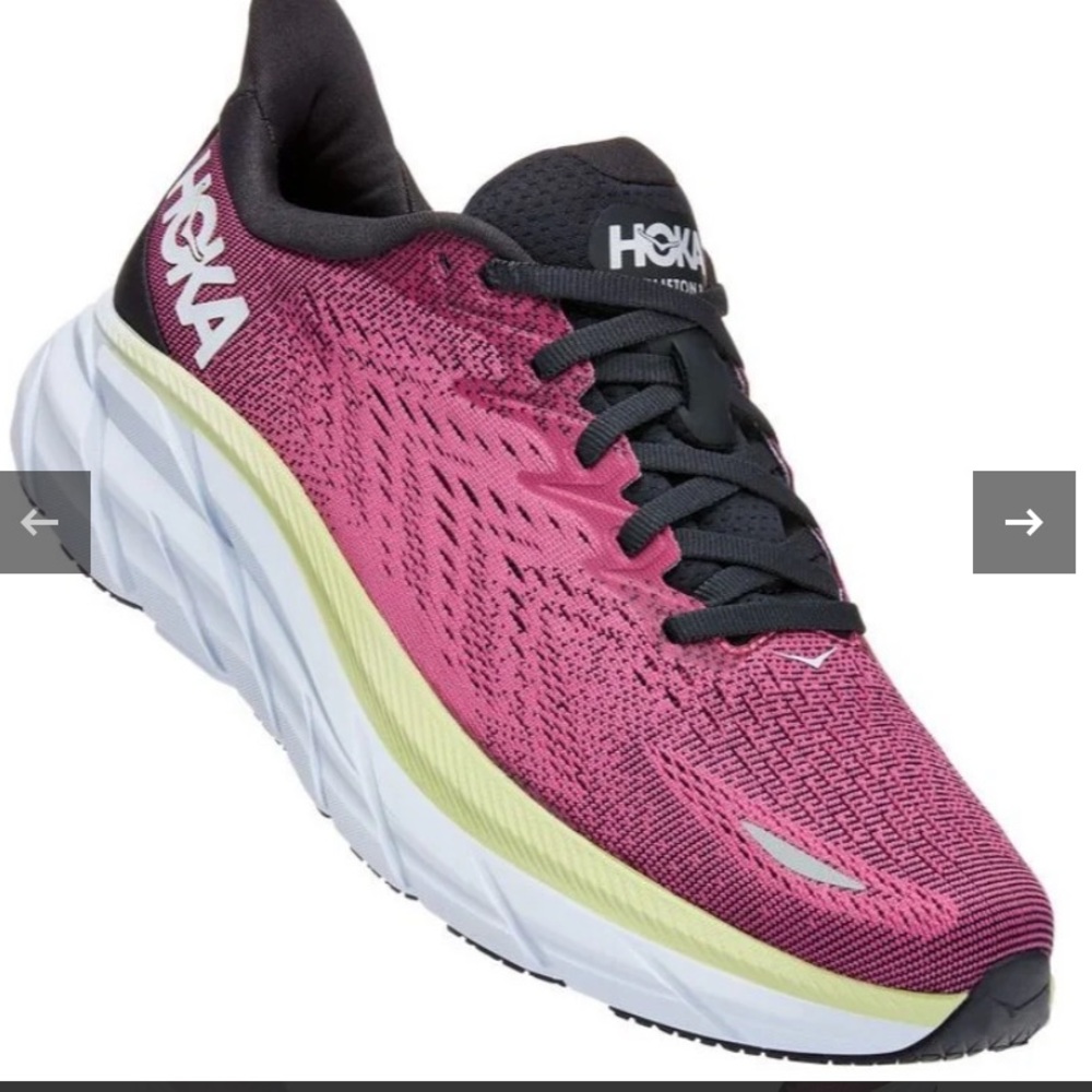 Hoka Clifton running walking sneakers size 7.5 woman’s used